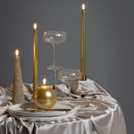 Vela LED, Gold Finish, 10x10 cm