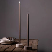 LED Tall Taper Candle, Areia, Lisa, 2x75 cm