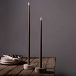 LED Tall Taper Candle, Areia, Lisa, 2x55 cm
