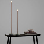 LED Tall Taper Candle, Bege, Lisa, 2x75 cm
