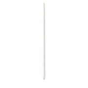 LED Tall Taper Candle, Branco Nórdico, Lisa, 2x75 cm