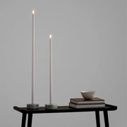 LED Tall Taper Candle, Lavanda Clara, Lisa, 2x75 cm
