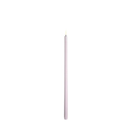 LED Tall Taper Candle, Lavanda Clara, Lisa, 2x55 cm
