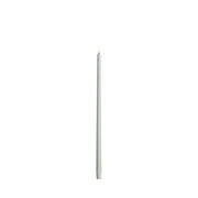 LED Tall Taper Candle, Verde Acinzentado, Lisa, 2x55 cm