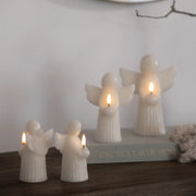 LED candle Angel. Baunilha. Lisa. 11x15 cm