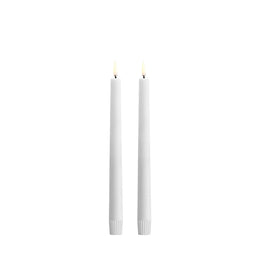 Vela LED Cônica 2x25 cm