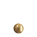 Vela LED, Gold Finish, 10x10 cm
