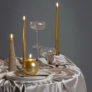 Vela LED, Gold Finish, 10x10 cm