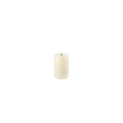 Vela LED Pillar, Marfim, Lisa, 5x8 cm