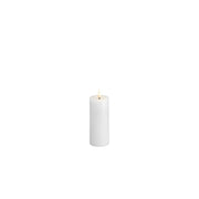Vela de pilar LED MM, Silk, Efeito derretido, Classic white, 49x125 mm